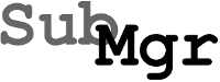 SubMgr logo